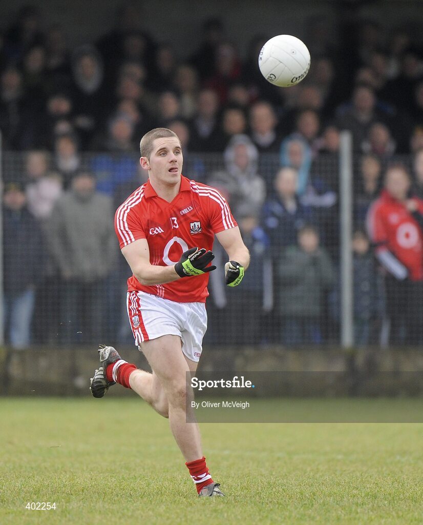 7 February 2010; Daniel Goulding, Cork. Allianz GAA Football National League, Division 1, Round 1, Monaghan v Cork. St Mary's Park, Scotstown, Monaghan. Picture credit: Oliver McVeigh / SPORTSFILE