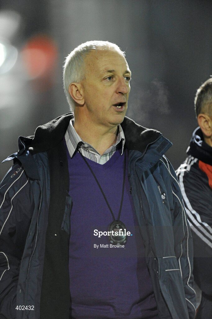 13 February 2010; Cork manager Conor Counihan watches his team in action against  Kerry. Allianz National Football League, Division 1, Round 2, Cork v Kerry, Pairc Ui Rinn, Cork. Picture credit: Matt Browne / SPORTSFILE
