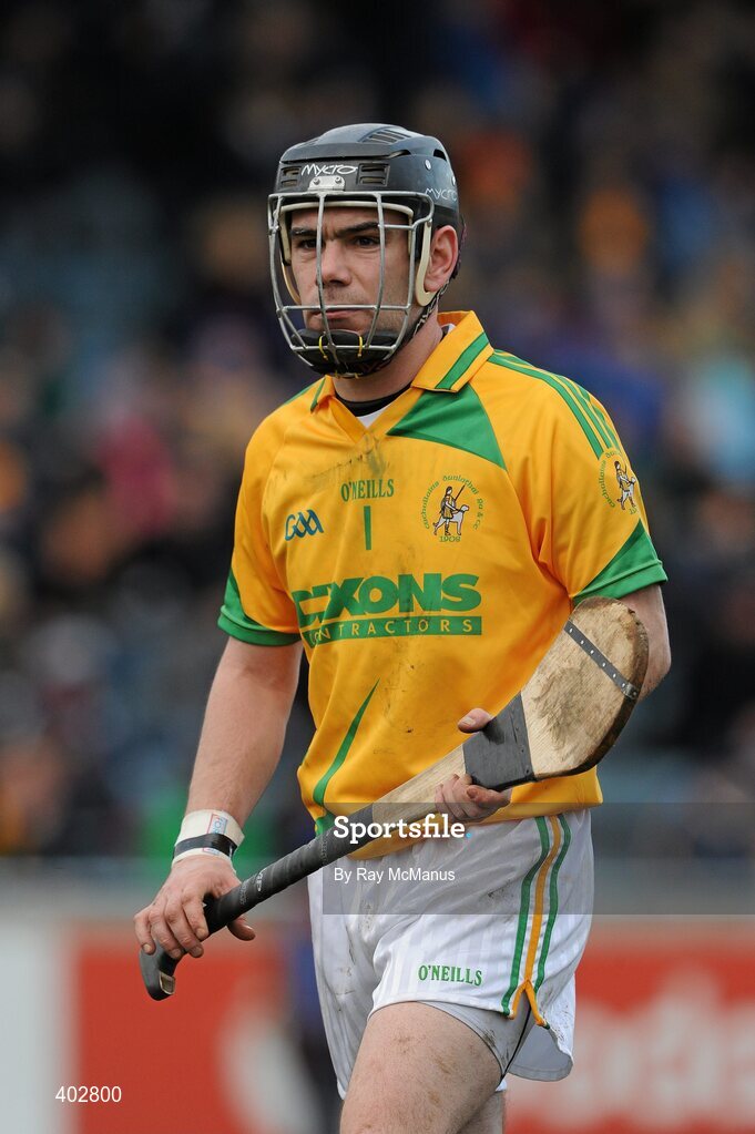 14 February 2010; Gareth McGhee, Dunloy Cuchullians. AIB GAA Hurling All-Ireland Senior Club Championship Semi-Final, Portumna v Dunloy Cuchullians, Parnell Park, Dublin. Picture credit: Ray McManus / SPORTSFILE