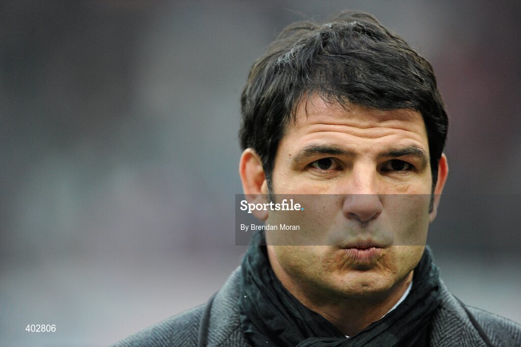 13 February 2010; Marc Lievremont, Head Coach, France. RBS Six Nations Rugby Championship, France v Ireland, Stade de France, Saint Denis, Paris, France. Picture credit: Brendan Moran / SPORTSFILE *** Local Caption ***