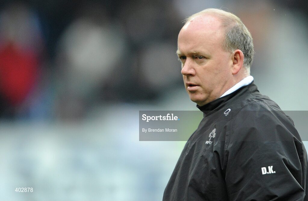 13 February 2010; Declan Kidney, Head Coach, Ireland. RBS Six Nations Rugby Championship, France v Ireland, Stade de France, Saint Denis, Paris, France. Picture credit: Brendan Moran / SPORTSFILE *** Local Caption ***