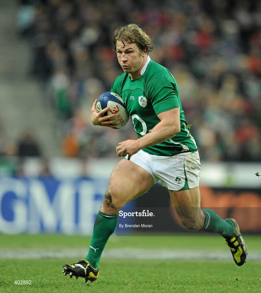 13 February 2010; Jerry Flannery, Ireland. RBS Six Nations Rugby Championship, France v Ireland, Stade de France, Saint Denis, Paris, France. Picture credit: Brendan Moran / SPORTSFILE