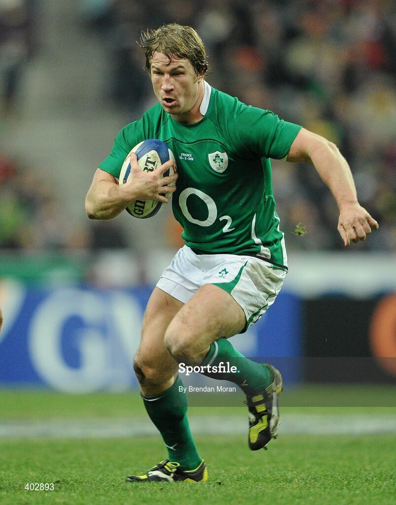 13 February 2010; Jerry Flannery, Ireland. RBS Six Nations Rugby Championship, France v Ireland, Stade de France, Saint Denis, Paris, France. Picture credit: Brendan Moran / SPORTSFILE