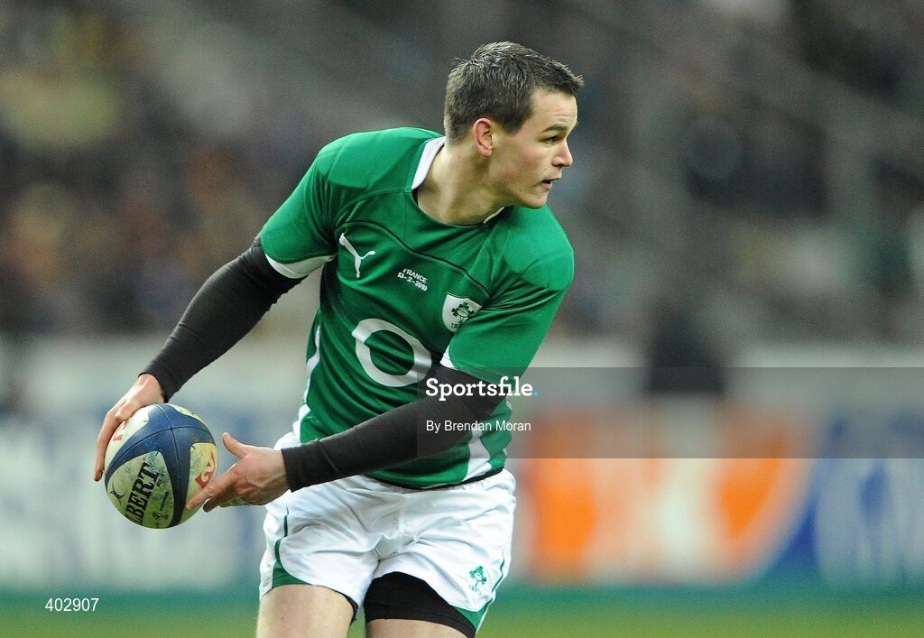 13 February 2010; Jonathan Sexton, Ireland. RBS Six Nations Rugby Championship, France v Ireland, Stade de France, Saint Denis, Paris, France. Picture credit: Brendan Moran / SPORTSFILE