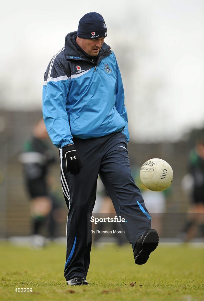7 February 2010; Pat Gilroy, Dublin manager. Allianz GAA Football National League, Division 1, Round 1, Kerry v Dublin. Fitzgerald Stadium, Killarney. Picture credit: Brendan Moran / SPORTSFILE
