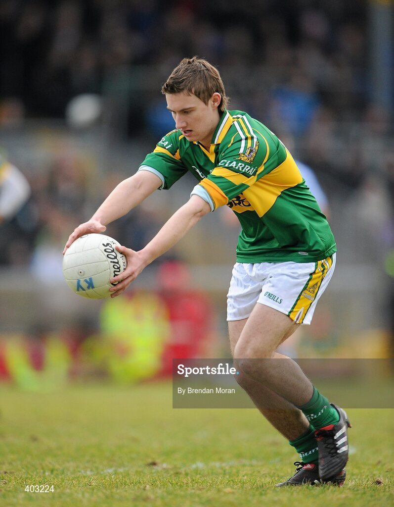 7 February 2010; James O'Donoghue, Kerry. Allianz GAA Football National League, Division 1, Round 1, Kerry v Dublin. Fitzgerald Stadium, Killarney. Picture credit: Brendan Moran / SPORTSFILE