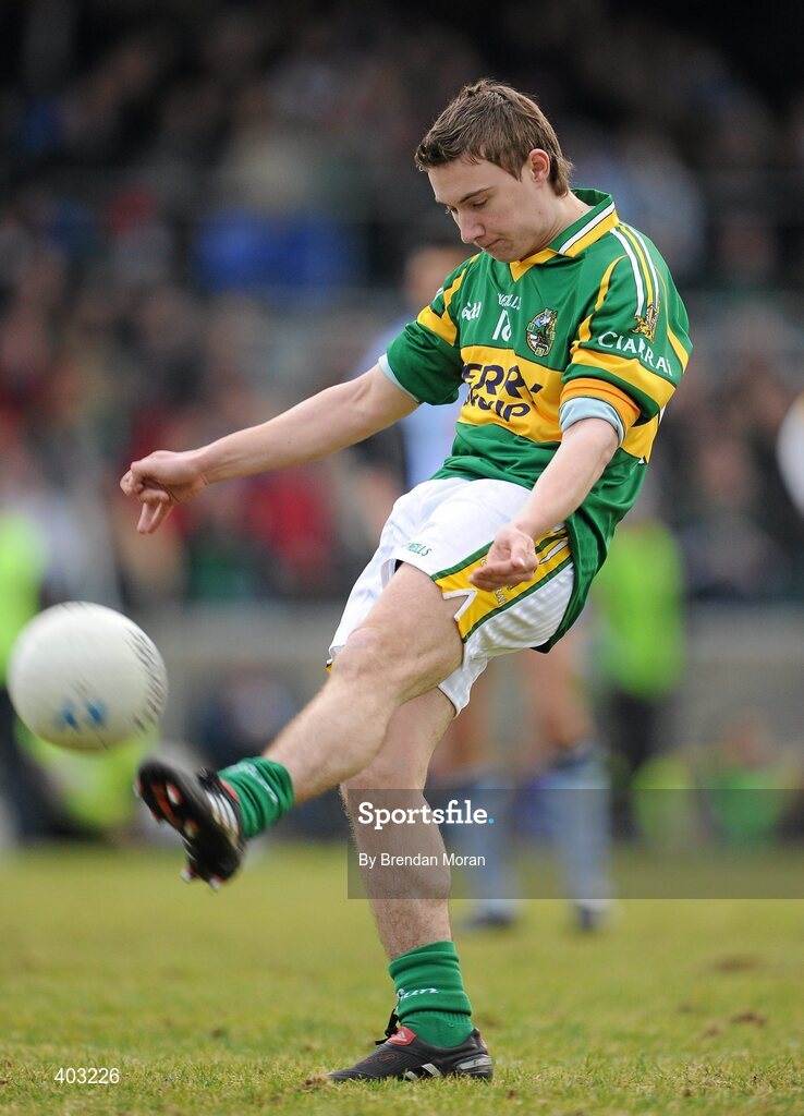 7 February 2010; James O'Donoghue, Kerry. Allianz GAA Football National League, Division 1, Round 1, Kerry v Dublin. Fitzgerald Stadium, Killarney. Picture credit: Brendan Moran / SPORTSFILE