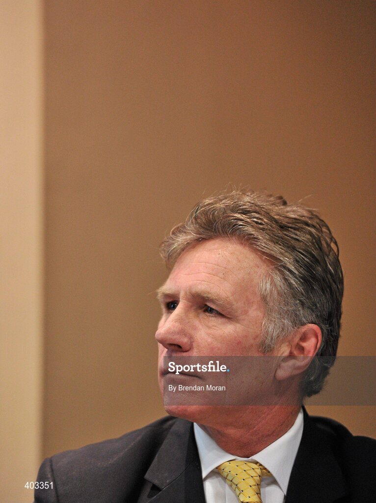 17 February 2010; At the announcement of the High Performance Grants 2010 by the Irish Sports Council is Chairman of the newly former High Performance Committee at the Irish Sports Council, Eamonn Coghlan. The Irish Sports Council’s €8.35 million investment package in High Performance Sport for 2010 was formally announced at an press conference attended by many of the country’s high performance athletes. As part of the investment package, 16 sports bodies will receive €5.7 million for their High Performance Plans and 273 athletes and four teams will receive €2.65 million under the International Carding Scheme. O'Callaghan Davenport Hotel, Dublin. Picture credit: Brendan Moran / SPORTSFILE