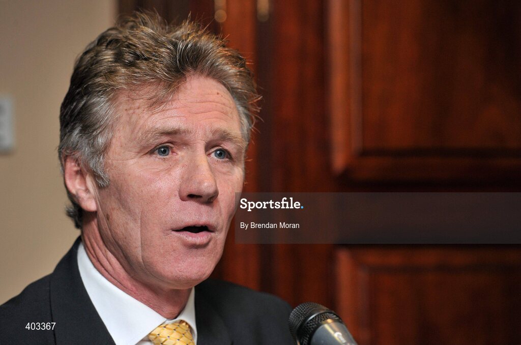 17 February 2010; At the announcement of the High Performance Grants 2010 by the Irish Sports Council is Chairman of the newly former High Performance Committee at the Irish Sports Council, Eamonn Coghlan. The Irish Sports Council’s €8.35 million investment package in High Performance Sport for 2010 was formally announced at an press conference attended by many of the country’s high performance athletes. As part of the investment package, 16 sports bodies will receive  €5.7 million for their High Performance Plans and 273 athletes and four teams will receive €2.65 million under the International Carding Scheme. O'Callaghan Davenport Hotel, Dublin. Picture credit: Brendan Moran / SPORTSFILE