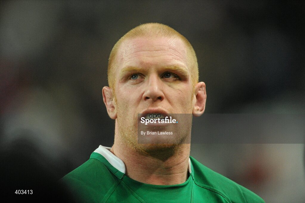 13 February 2010; Paul O'Connell, Ireland. RBS Six Nations Rugby Championship, France v Ireland, Stade de France, Saint Denis, Paris, France. Picture credit: Brian Lawless / SPORTSFILE *** Local Caption ***