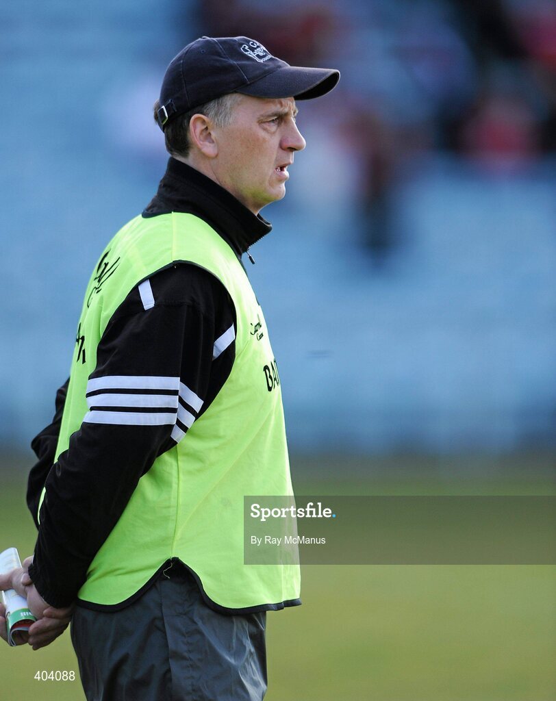 21 February 2010; Offaly manager Joe Dooley before the game. Allianz GAA Hurling National League Division 1 Round 1, Cork v Offaly. Pairc Ui Chaoimh, Cork. Picture credit: Ray McManus / SPORTSFILE