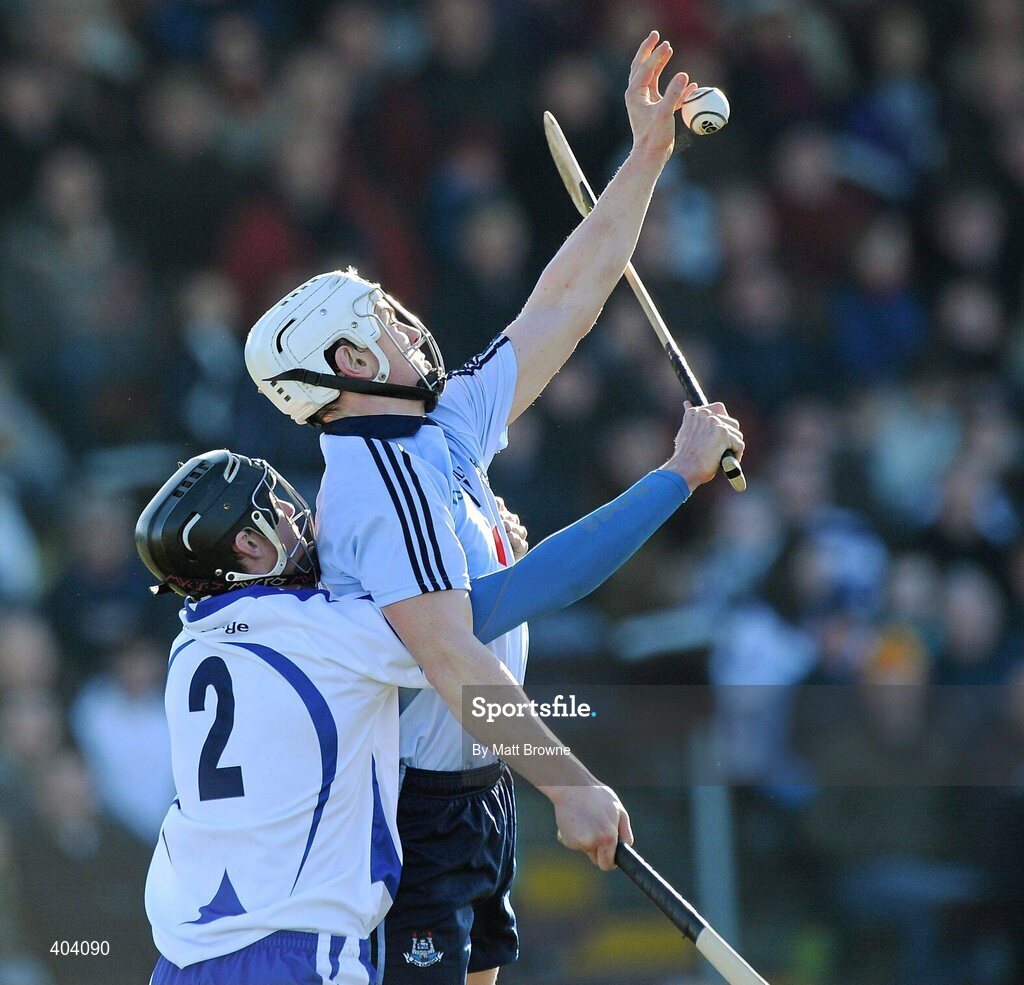 21 February 2010; Liam Rushe, Dublin, in action against Jerome Maher, Waterford. Allianz GAA Hurling National League Division 1 Round 1, Waterford v Dublin. Walsh Park, Waterford. Picture credit: Matt Browne / SPORTSFILE