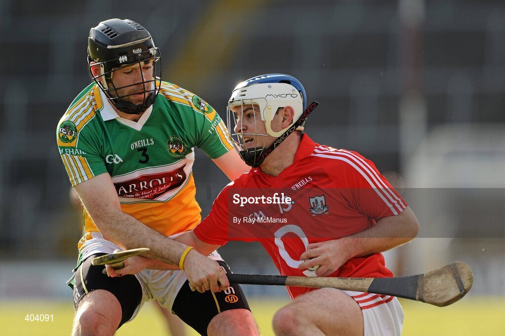21 February 2010; Kieran Murphy, Cork, in action against Paul Cleary, Offaly. Allianz GAA Hurling National League Division 1 Round 1, Cork v Offaly. Pairc Ui Chaoimh, Cork. Picture credit: Ray McManus / SPORTSFILE