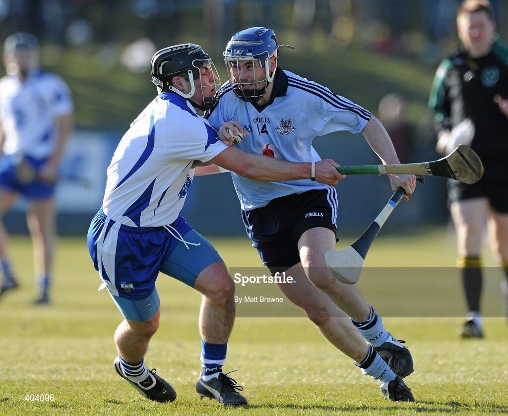 21 February 2010; Kevin Flynn, Dublin, in action against Noel Connors, Waterford. Allianz GAA Hurling National League Division 1 Round 1, Waterford v Dublin. Walsh Park, Waterford. Picture credit: Matt Browne / SPORTSFILE