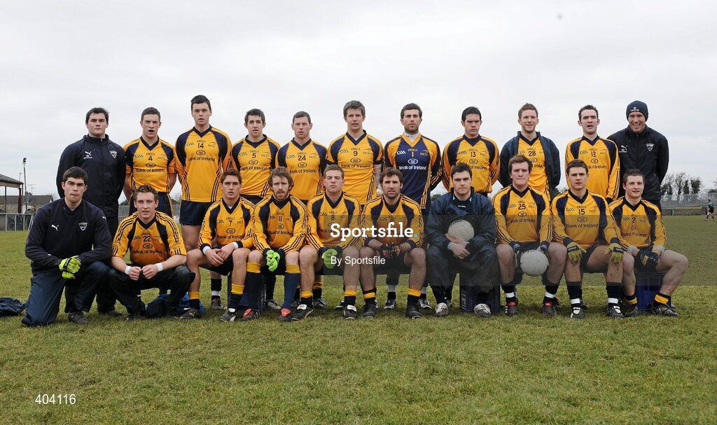 21 February 2010; The Dublin City University team. O'Byrne Cup Final, Louth v Dublin City University. Dowdallshill, Dundalk, Co. Louth. Photo by Sportsfile