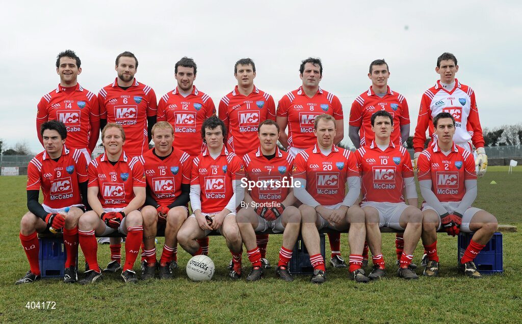 21 February 2010; The Louth team. O'Byrne Cup Final, Louth v Dublin City University. Dowdallshill, Dundalk, Co. Louth. Photo by Sportsfile