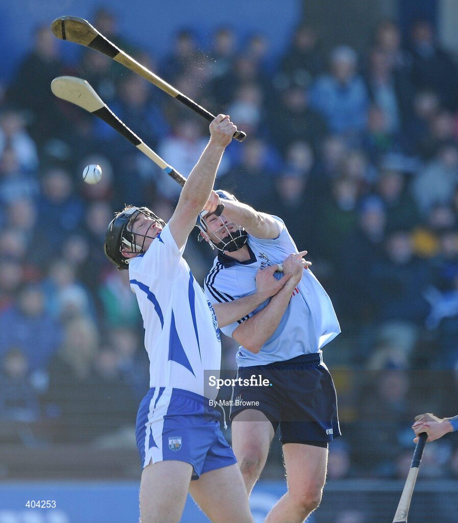 21 February 2010; Kevin Flynn, Dublin, in action against Liam Lawlor, Waterford. Allianz GAA Hurling National League Division 1 Round 1, Waterford v Dublin. Walsh Park, Waterford. Picture credit: Matt Browne / SPORTSFILE