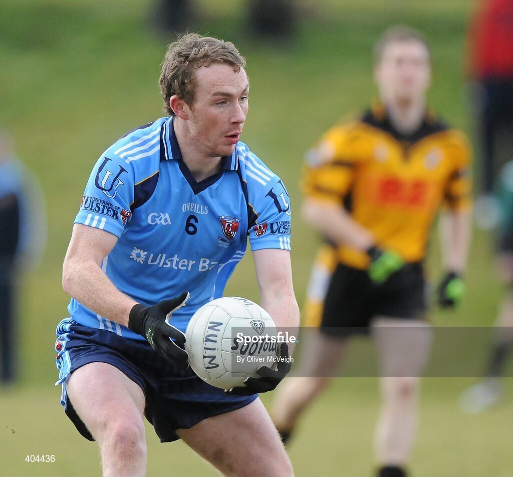 17 February 2010; Sean O'Neill, UUJ. Ulster Bank Sigerson Cup Quarter-Final, University of Ulster Jordanstown v NUI Maynooth, Jordanstown, Shore Road, Newtownabbey, Co. Antrim. Picture credit: Oliver McVeigh / SPORTSFILE