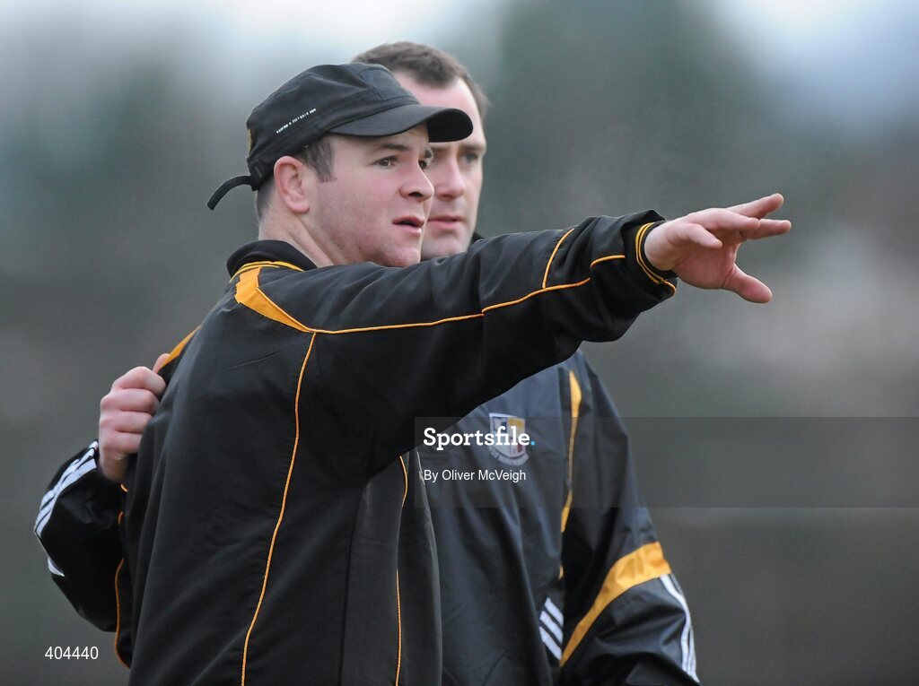 17 February 2010; NUI Maynooth manager John Divilly. Ulster Bank Sigerson Cup Quarter-Final, University of Ulster Jordanstown v NUI Maynooth, Jordanstown, Shore Road, Newtownabbey, Co. Antrim. Picture credit: Oliver McVeigh / SPORTSFILE