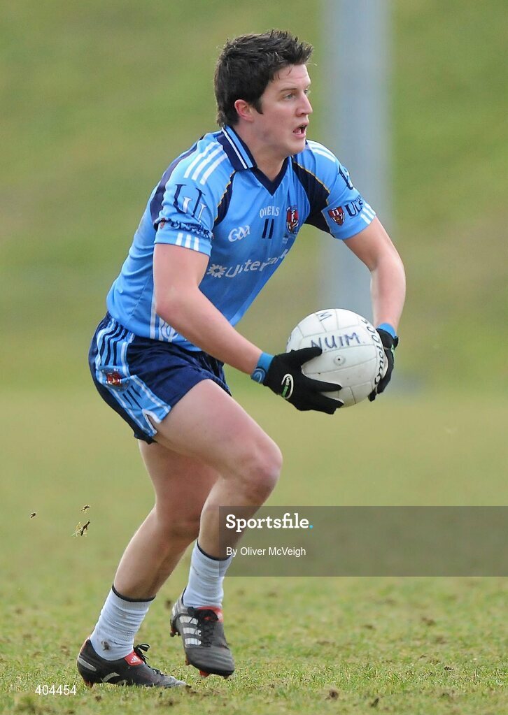 17 February 2010; Tomas McCann, UUJ. Ulster Bank Sigerson Cup Quarter-Final, University of Ulster Jordanstown v NUI Maynooth, Jordanstown, Shore Road, Newtownabbey, Co. Antrim. Picture credit: Oliver McVeigh / SPORTSFILE