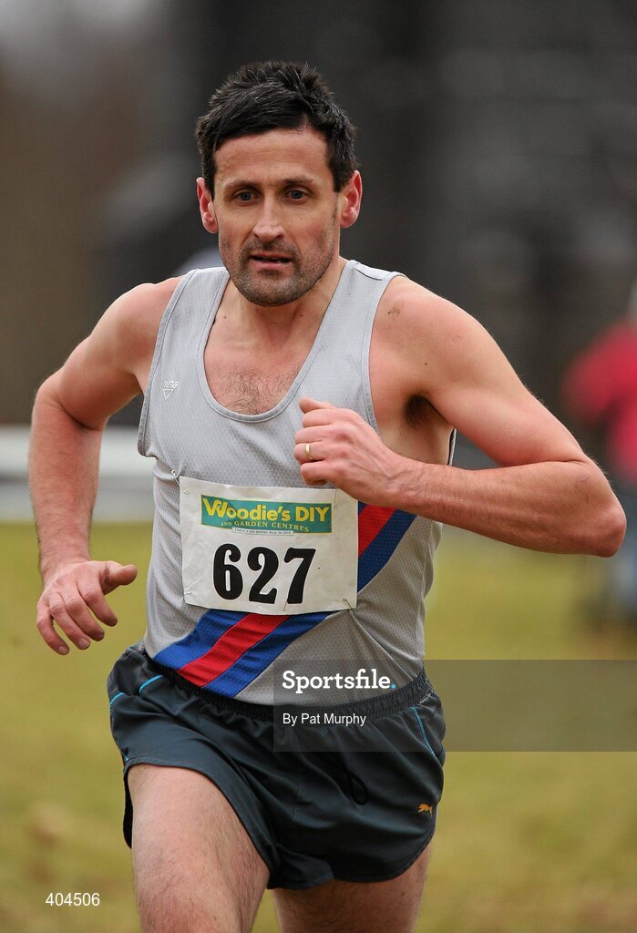 21 February 2010; Peter Matthews, Dundrum South Dublin AC, in action during the Woodie’s DIY Masters Cross Country. Senior Athletes, Woodie’s DIY Masters Cross Country. Lough Key Forest Park, Boyle, Co. Roscommon. Picture credit: Pat Murphy / SPORTSFILE