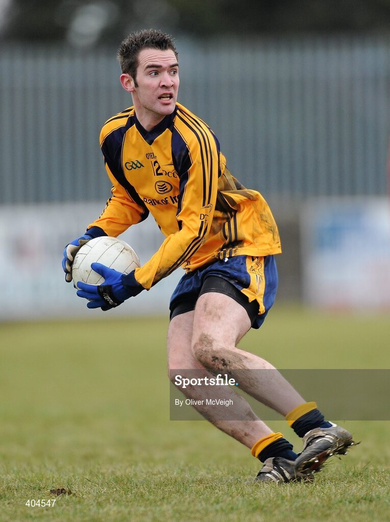 21 February 2010; Paddy Byrne, Dublin City University. O'Byrne Cup Final, Louth v Dublin City University. Gaelic Grounds, Drogheda, Co. Louth. Picture credit: Oliver McVeigh / SPORTSFILE