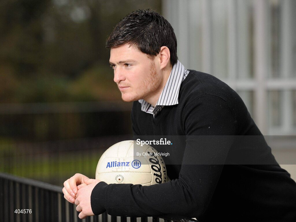 3 February 2010; Martin Clarke, Down, at the Belfast launch of the Allianz GAA National Football Leagues 2010. Malone House, Barnett Demesne, Belfast, Co. Antrim. Picture credit: Oliver McVeigh / SPORTSFILE