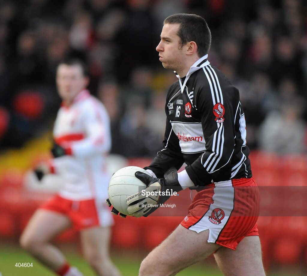 24 January 2010; Martin Dunne, Derry. Barrett Sports Lighting Dr. McKenna Cup, Group C, Derry v Down, Celtic Park, Derry. Picture credit: Oliver McVeigh / SPORTSFILE
