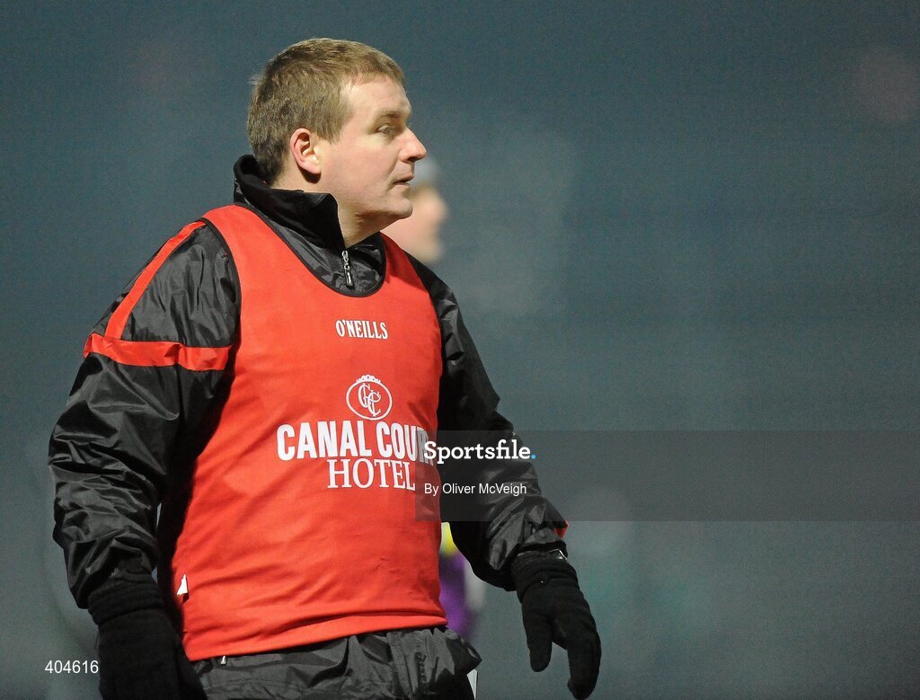 13 February 2010; Down manager James McCartan. Allianz National Football League, Division 2, Round 2, Down v Meath, Pairc Esler, Newry, Co. Down. Picture credit: Oliver McVeigh / SPORTSFILE