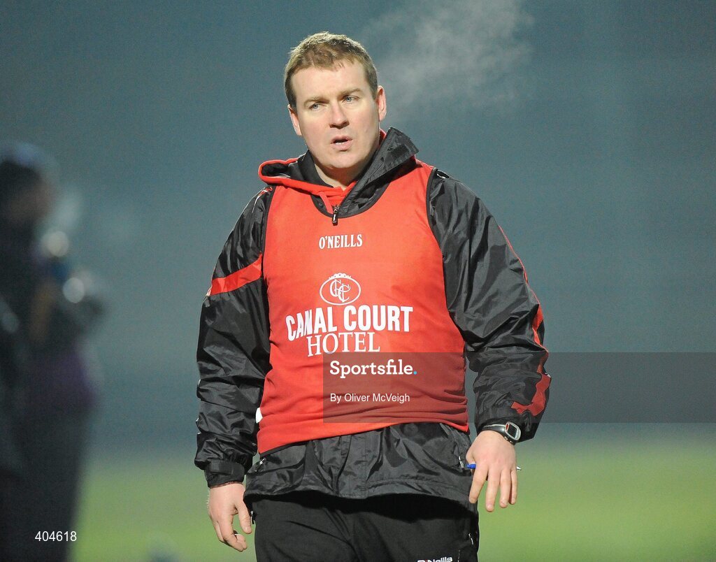 13 February 2010; Down manager James McCartan. Allianz National Football League, Division 2, Round 2, Down v Meath, Pairc Esler, Newry, Co. Down. Picture credit: Oliver McVeigh / SPORTSFILE