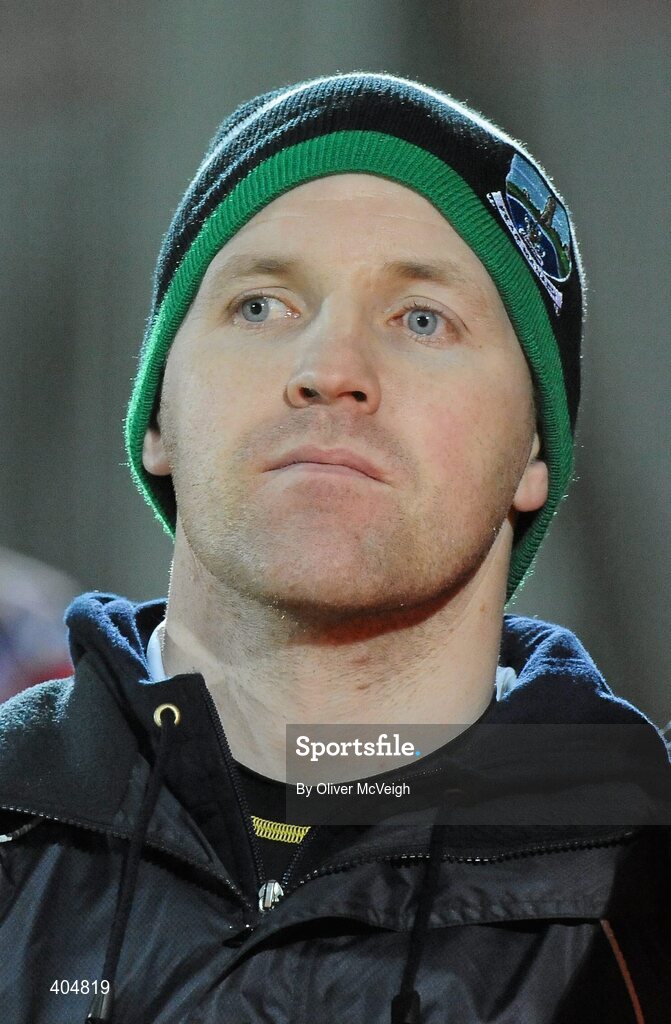 27 January 2010; Fermanagh assistant manager Johnny McBride. Barrett Sports Lighting Dr. McKenna Cup Semi-Final, Tyrone v Fermanagh, Healy Park, Omagh, Co. Tyrone. Picture credit: Oliver McVeigh / SPORTSFILE