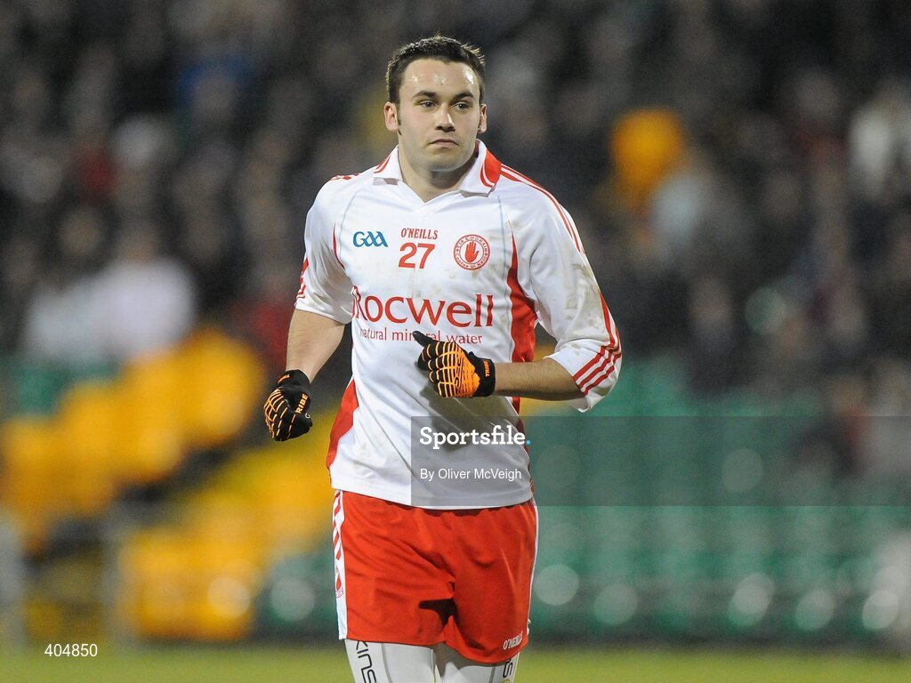 20 January 2010; Kyle Coney, Tyrone. Barrett Sports Lighting Dr. McKenna Cup, Group B, Donegal v Tyrone, MacCumhaill Park, Ballybofey, Co. Donegal. Picture credit: Oliver McVeigh / SPORTSFILE