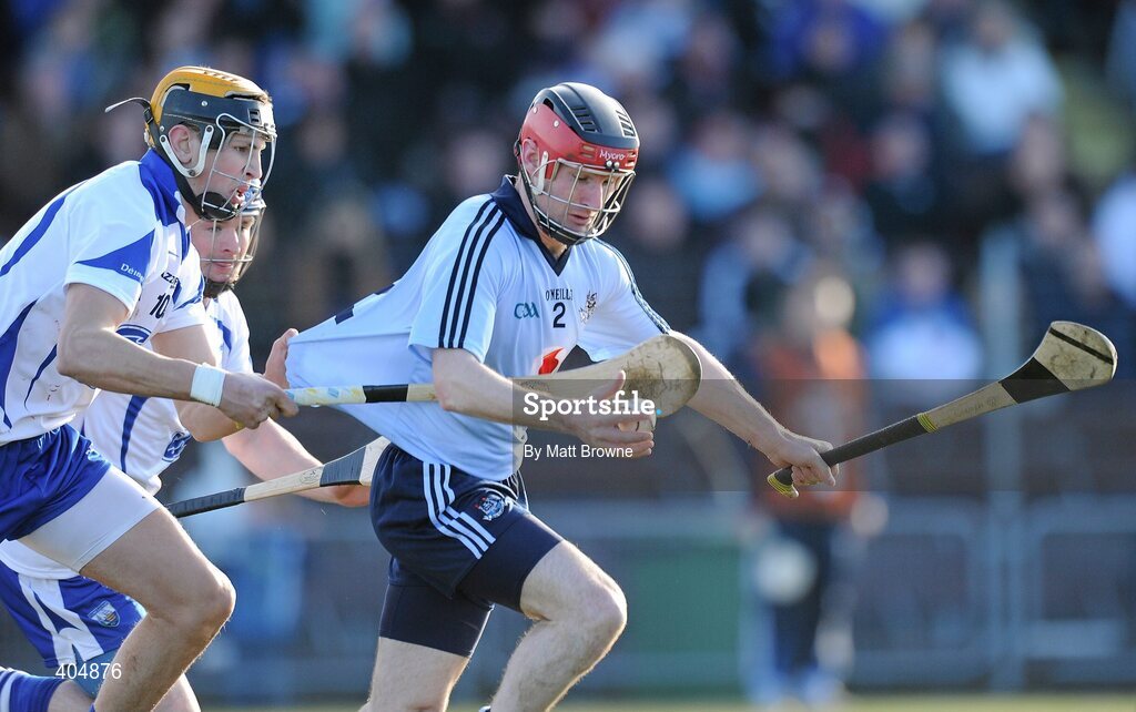 21 February 2010; Niall Corcoran, Dublin, in action against Maurice Shanahan, Waterford. Allianz GAA Hurling National League Division 1 Round 1, Waterford v Dublin. Walsh Park, Waterford. Picture credit: Matt Browne / SPORTSFILE