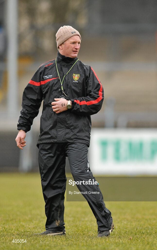 21 February 2010; Down manager Gerard Monan. Allianz GAA Hurling National League, Division 2 Round 1, Clare v Down. Cusack Park, Ennis, Co. Clare. Picture credit: Diarmuid Greene / SPORTSFILE