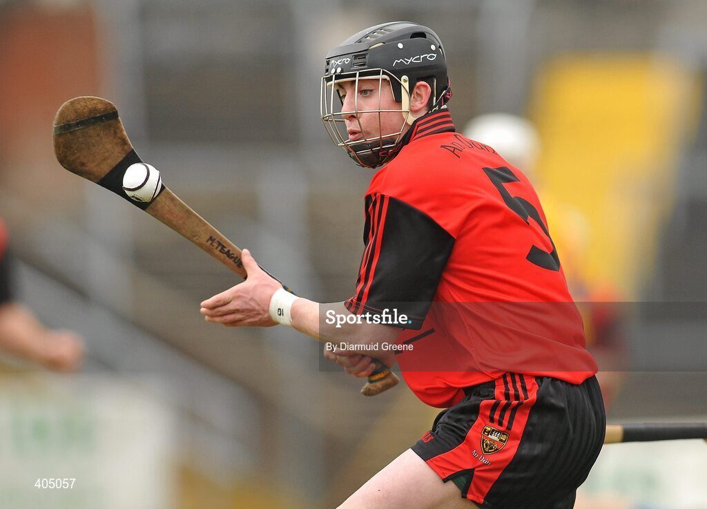 21 February 2010; Matthew Teague, Down. Allianz GAA Hurling National League, Division 2 Round 1, Clare v Down. Cusack Park, Ennis, Co. Clare. Picture credit: Diarmuid Greene / SPORTSFILE