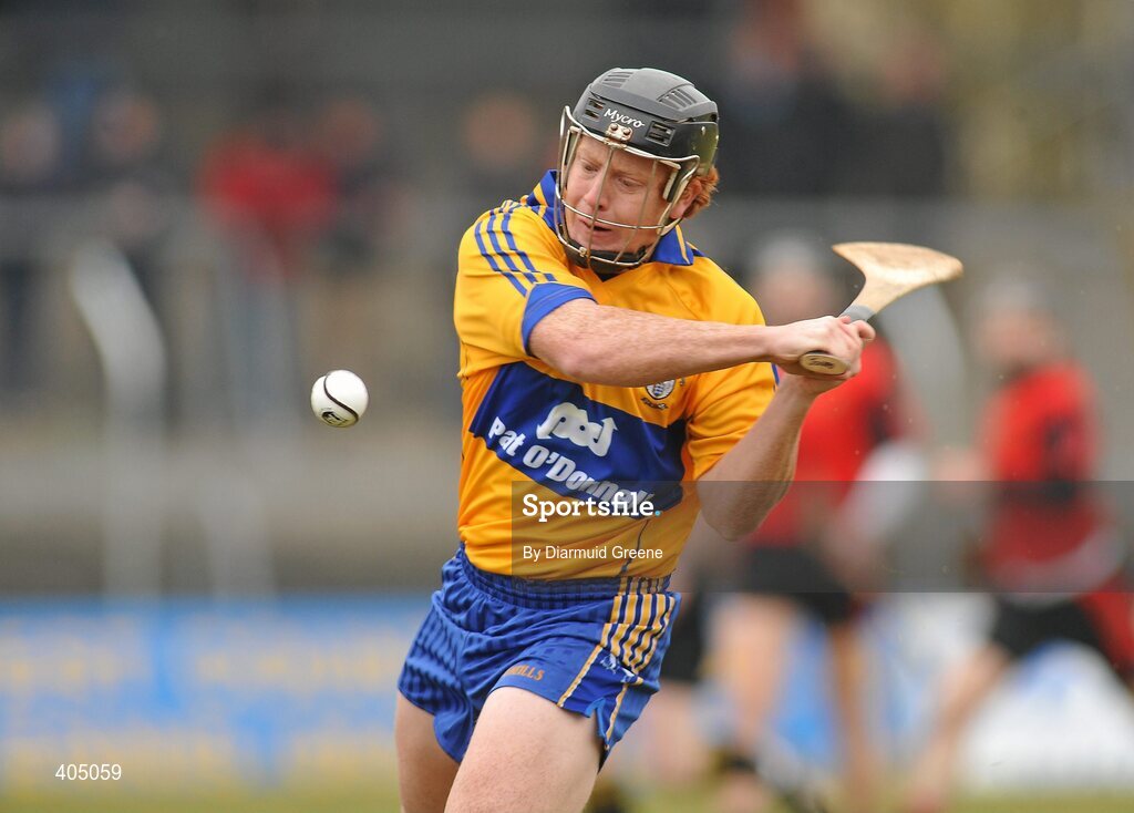 21 February 2010; Jonathan Clancy, Clare. Allianz GAA Hurling National League, Division 2 Round 1, Clare v Down. Cusack Park, Ennis, Co. Clare. Picture credit: Diarmuid Greene / SPORTSFILE