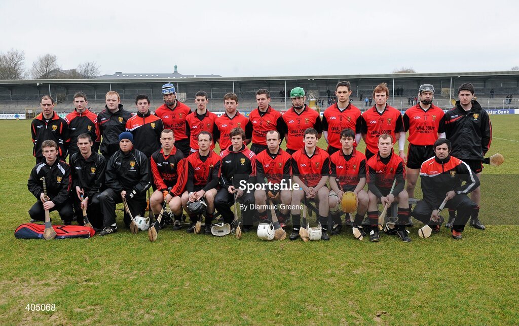 21 February 2010; The Down squad. Allianz GAA Hurling National League, Division 2 Round 1, Clare v Down. Cusack Park, Ennis, Co. Clare. Picture credit: Diarmuid Greene / SPORTSFILE