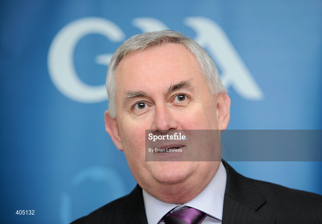 25 February 2010; Uachtarán CLG Criostóir Ó Cuana today launched the 2010 GAA Legends All-Ireland Charity golf Inter-County Championships which takes place in La Cala Resort, Costa del Sol between May 12th and 15th. The Charity, which is one of the Association's two official charities for 2009/2010, involves teams from all 32 counties, made up of former inter-county footballers and hurlers competing in a golf championship for the top prize. The combined monies collected from all the teams entered will be divided between the chosen charities of the winning team. Speaking at the launch is Uachtarán CLG Criostóir Ó Cuana. Croke Park, Dublin. Picture credit: Brian Lawless / SPORTSFILE