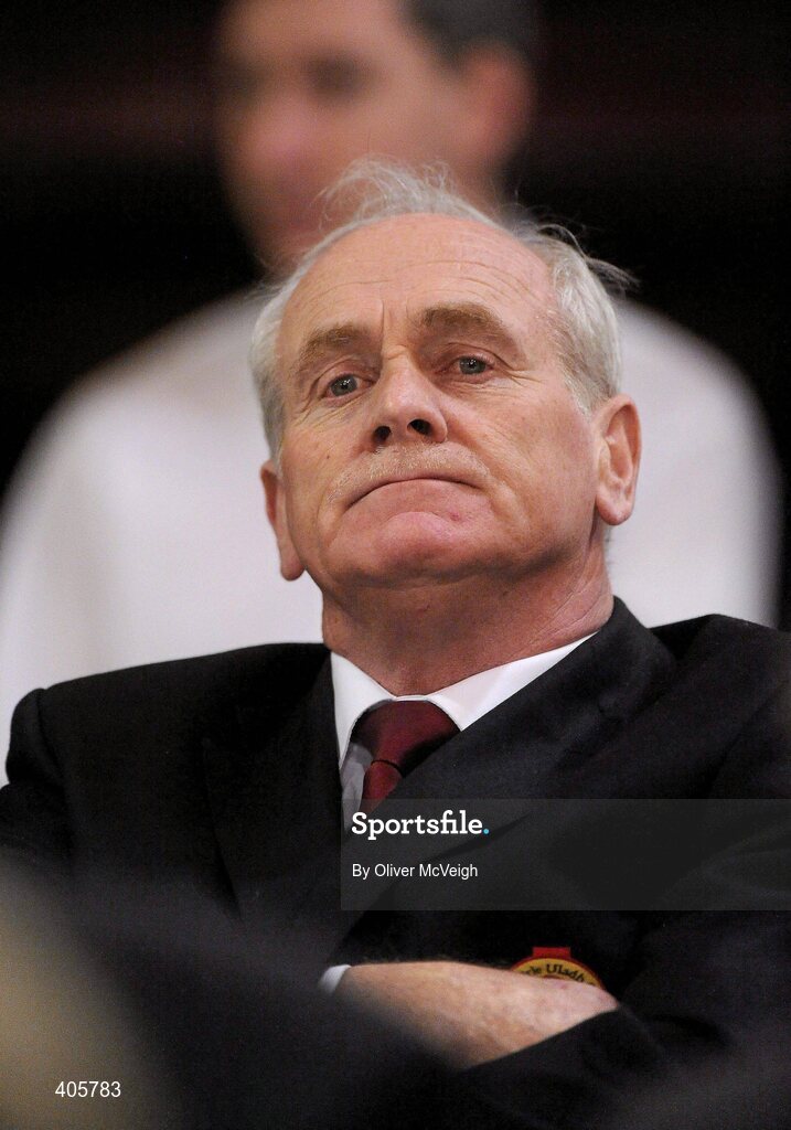 27 February 2010; Oliver Galligan, Ulster GAA PRO, at the Ulster Council GAA Convention. Ulster Council GAA Convention, Errigal Hotel, Cootehill, Co. Cavan. Picture credit: Oliver McVeigh / SPORTSFILE