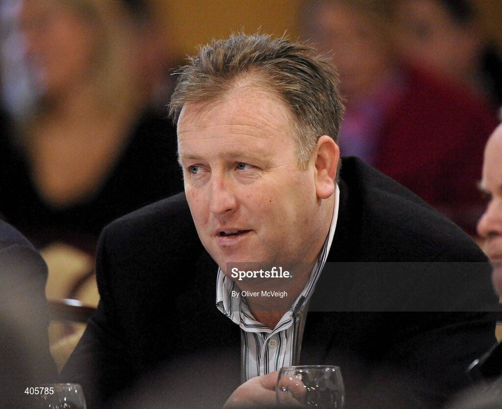 27 February 2010; Antrim Chairman, Dr John McSparran, at the Ulster Council GAA Convention. Ulster Council GAA Convention, Errigal Hotel, Cootehill, Co. Cavan. Picture credit: Oliver McVeigh / SPORTSFILE
