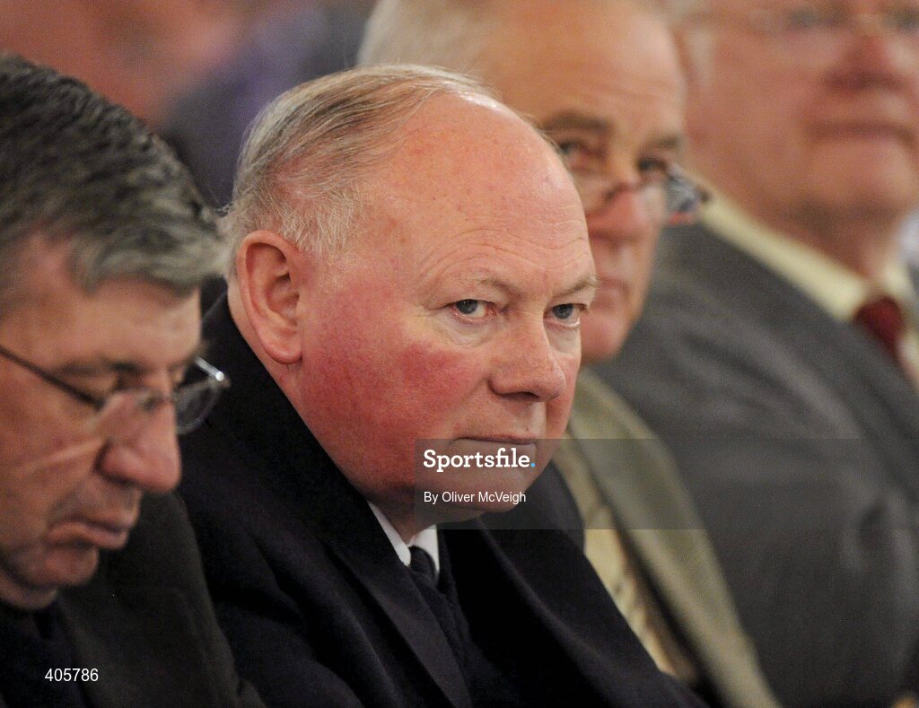 27 February 2010; Dan McCartan, Down, at the Ulster Council GAA Convention. Ulster Council GAA Convention, Errigal Hotel, Cootehill, Co. Cavan. Picture credit: Oliver McVeigh / SPORTSFILE