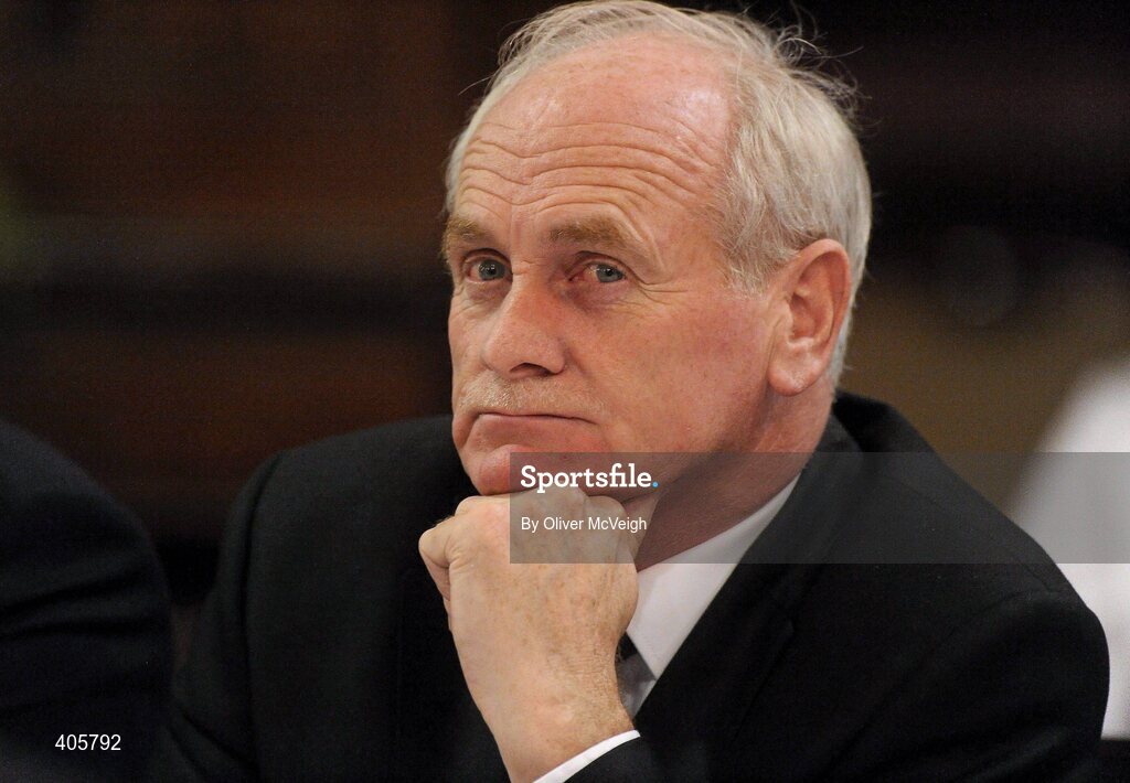 27 February 2010; Oliver Galligan, Ulster GAA PRO, at the Ulster Council GAA Convention. Ulster Council GAA Convention, Errigal Hotel, Cootehill, Co. Cavan. Picture credit: Oliver McVeigh / SPORTSFILE