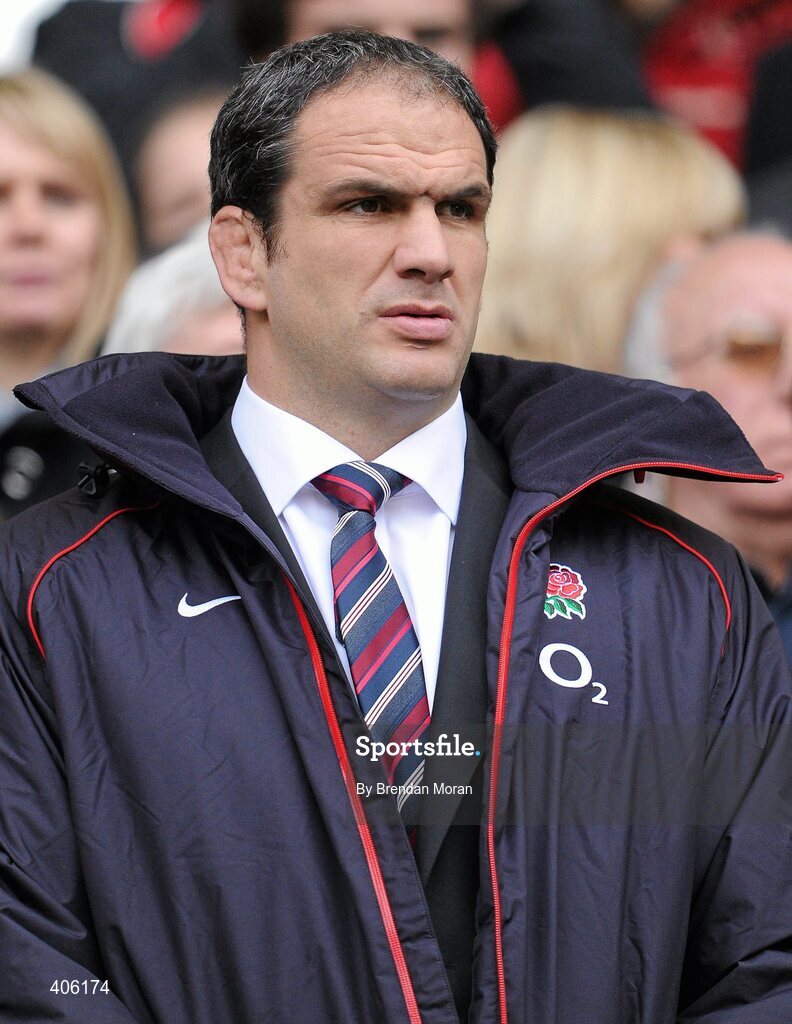 27 February 2010; Martin Johnson, England head coach. RBS Six Nations Rugby Championship, England v Ireland, Twickenham Stadium, Twickenham, London, England. Picture credit: Brendan Moran / SPORTSFILE