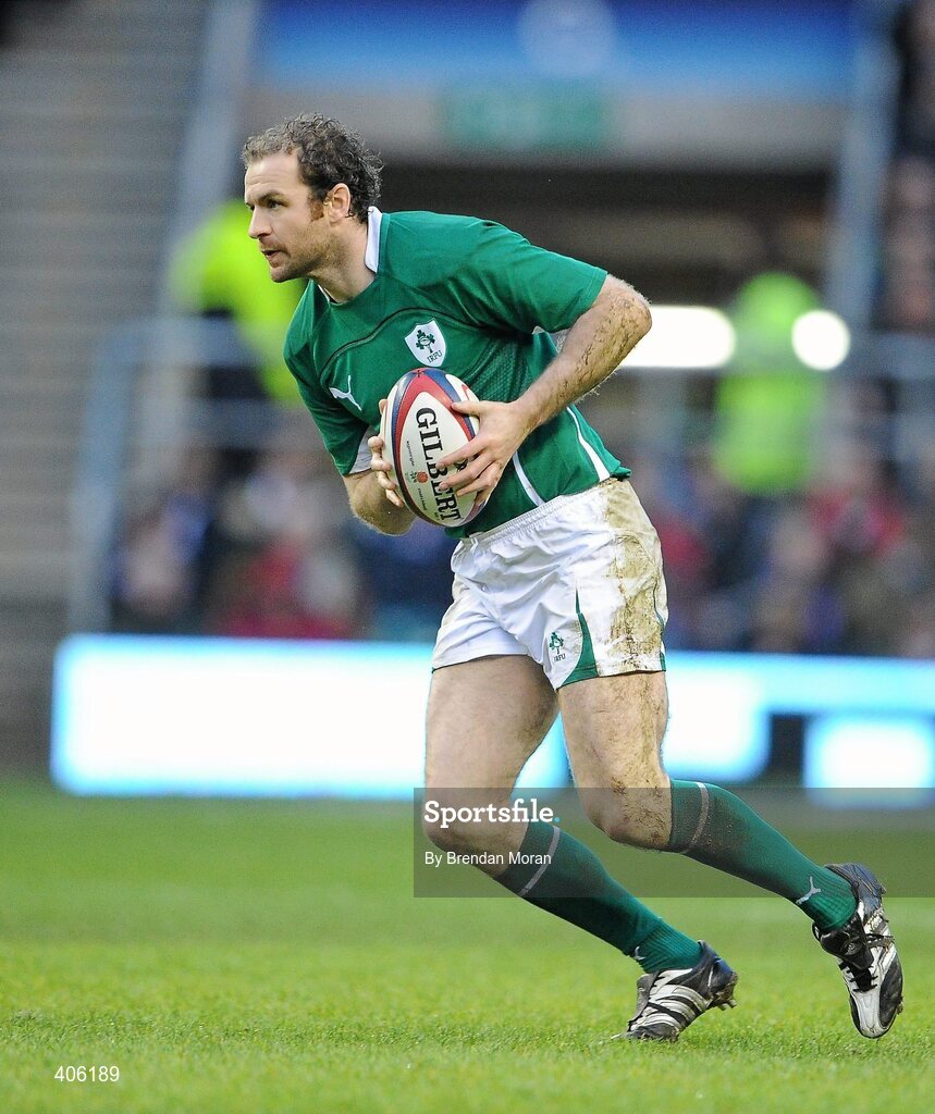 27 February 2010; Geordan Murphy, Ireland. RBS Six Nations Rugby Championship, England v Ireland, Twickenham Stadium, Twickenham, London, England. Picture credit: Brendan Moran / SPORTSFILE
