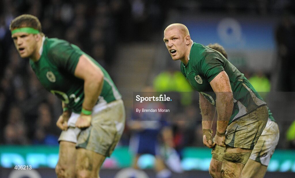 27 February 2010; Paul O'Connell, Ireland. RBS Six Nations Rugby Championship, England v Ireland, Twickenham Stadium, Twickenham, London, England. Picture credit: Brendan Moran / SPORTSFILE