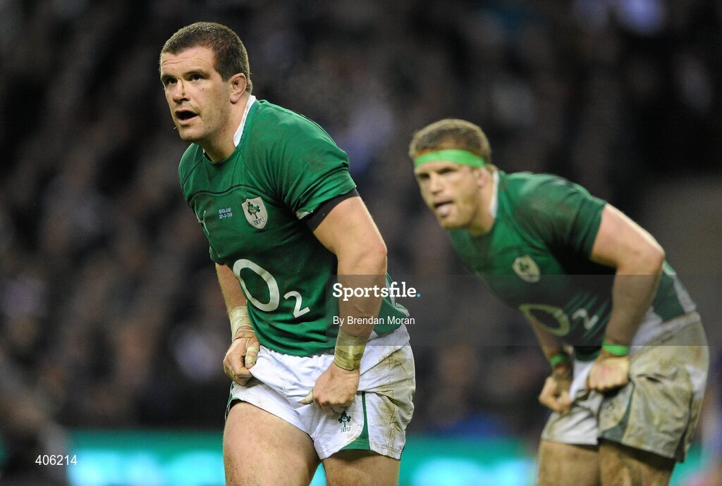 27 February 2010; Shane Jennings, Ireland. RBS Six Nations Rugby Championship, England v Ireland, Twickenham Stadium, Twickenham, London, England. Picture credit: Brendan Moran / SPORTSFILE