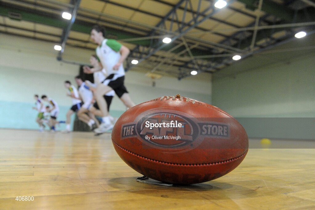 3 March 2010; A general view during a Ricky Nixon AFL trial day. Gormanston College, Gormanston, Co. Meath. Picture credit: Oliver McVeigh / SPORTSFILE