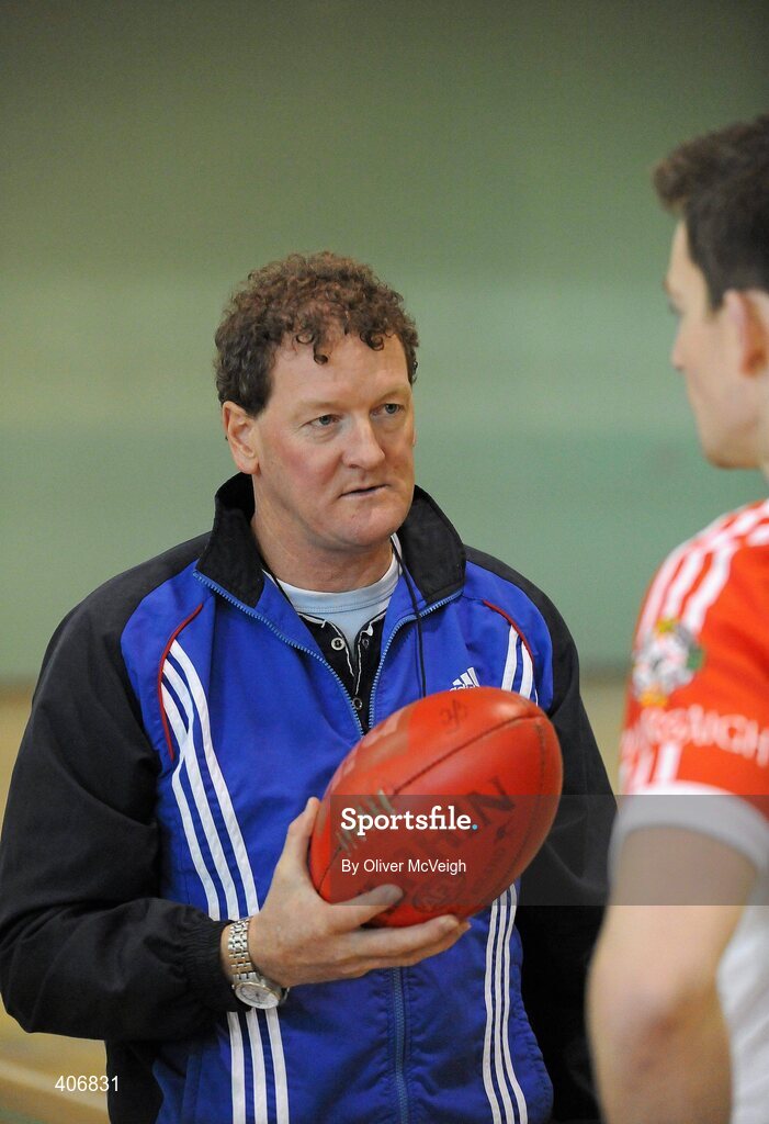 3 March 2010;  Ricky Nixon, Managing Director of Flying Start, during a Ricky Nixon AFL trial day. Gormanston College, Gormanston, Co. Meath. Picture credit: Oliver McVeigh / SPORTSFILE