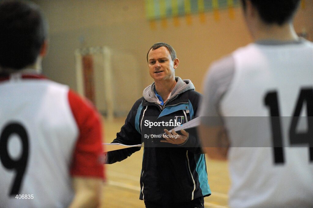 3 March 2010; William Moore, Performance Services Manager, University of Ulster Sports Academy, Jordanstown, during a Ricky Nixon AFL trial day. Gormanston College, Gormanston, Co. Meath. Picture credit: Oliver McVeigh / SPORTSFILE