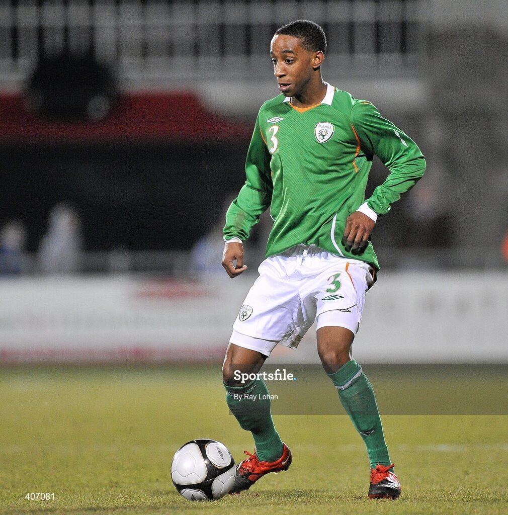 3 March 2010; Cian Hughton, Republic of Ireland. UEFA European U21 Championship Qualifier, Republic of Ireland v Armenia, Tallaght Stadium, Tallaght, Co. Dublin. Picture credit: Ray Lohan / SPORTSFILE